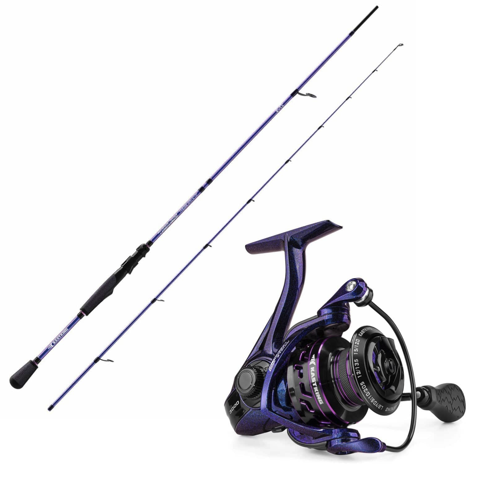 Royale Legend Pro Spinning Fishing Rod and Reel Combo